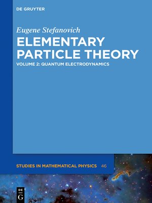 cover image of Quantum Electrodynamics
